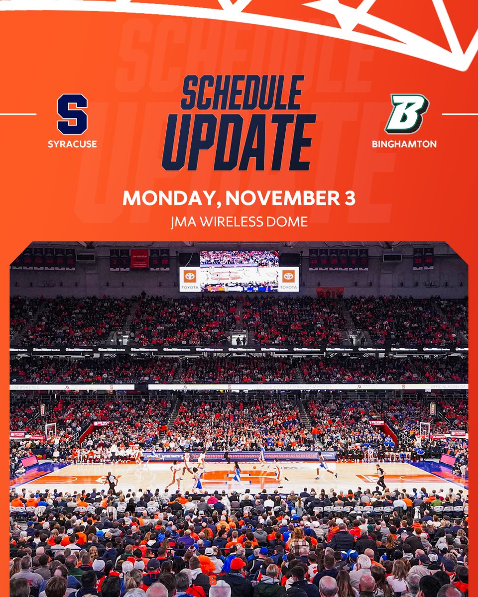 🚨 Schedule Update 🚨

Season opener set for Nov. 3

📰 bit.ly/3JKfIyG