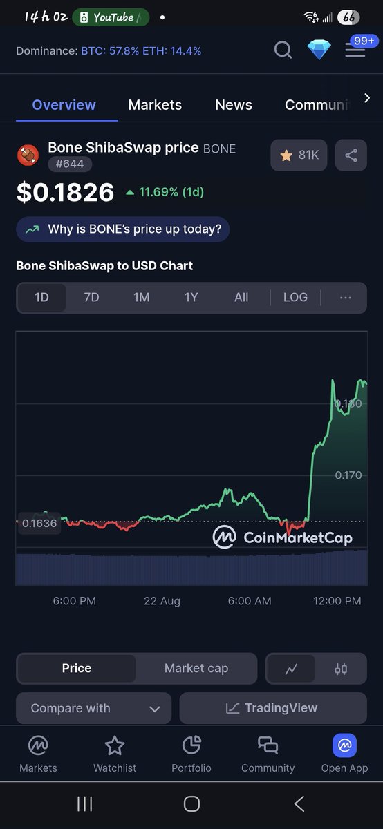 🍖$Bone Holder🍖 (@bobmart67308975) on Twitter photo $BONE the sleeping giant waking up?
Looks like <a href="/K9finance/">K9 Finance DAO</a> has something to do with it 👀🍖⏰️ $BONE the sleeping giant waking up?
Looks like <a href="/K9finance/">K9 Finance DAO</a> has something to do with it 👀🍖⏰️