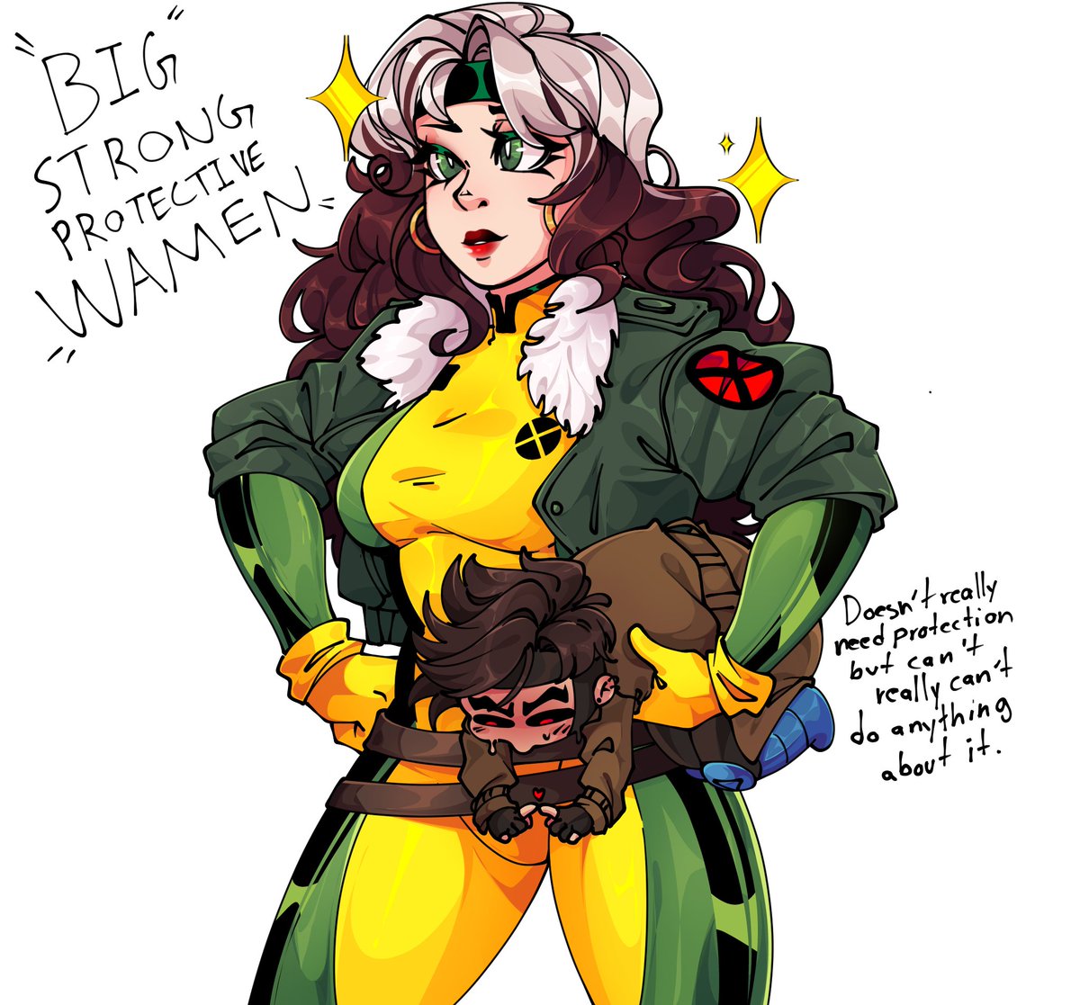 #rogue #remylebeau #xmen #romy