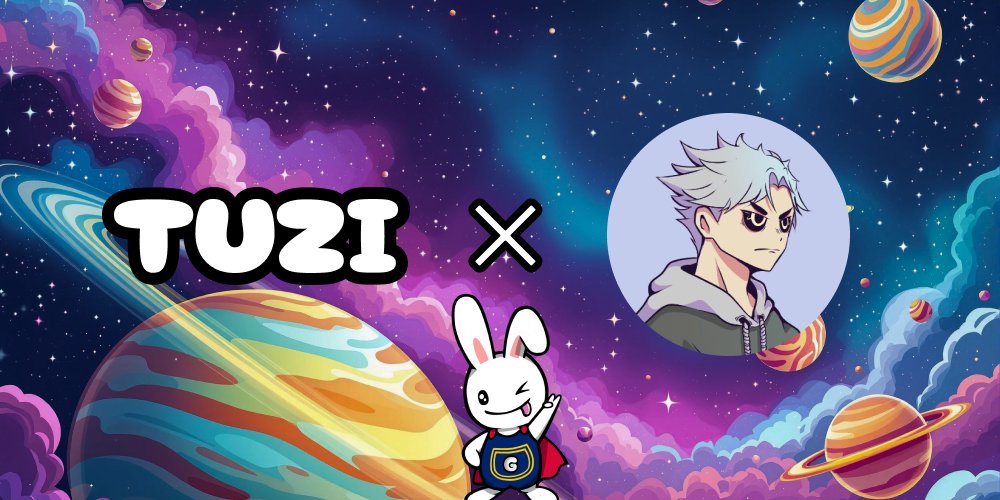 Tuzi 🤝 <a href="/Ethernalsnfts/">Ethernals</a> 

WL spots raffle for Tuzi holders is live now in our Discord

🐰