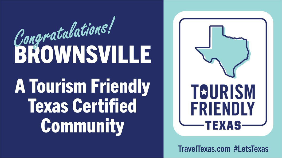 Congratulations to the City of Brownsville on being designated Texas’ newest Tourism Friendly Texas Certified Community!

From Starship rockets to stars over the Gulf Coast — Brownsville is recognized for its commitment to growing tourism as an economic driver and job creation