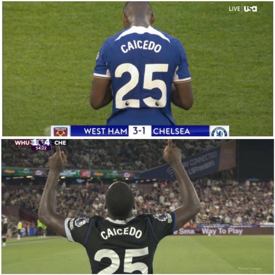 Redemption 💙

#ChelseaFC #Caicedo