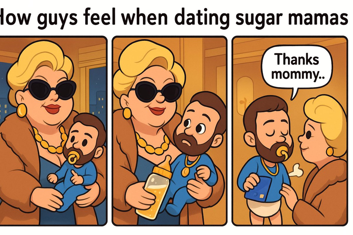 How guys feel when dating sugar mamas🤣 #TrendingNow