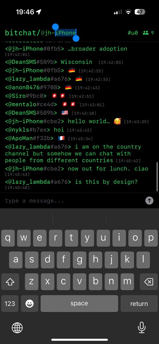 Bonifatius3's tweet photo. @jack More hello world, less „Country“.
Like it https://t.co/Vm7RMwsB3L