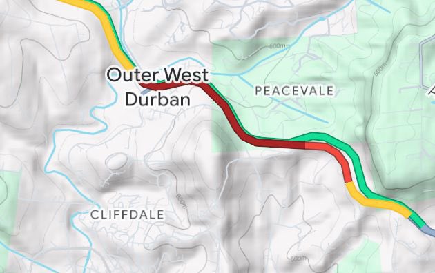 Time - 20:03
Date - 22 August 2025

Scene Update - Truck Obstruction on N3 Northbound at Cliffdale. Traffic congested
Black Tar Towing rig on scene to clear obstruction 

#KZNTRAFFIC #TRAFFIC247KZN