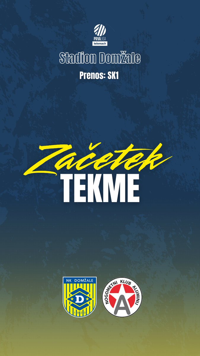 Začetek tekme v Domžalah.

#DOMALU