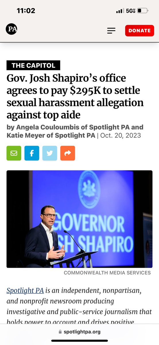 JaymeHollenbach's tweet image. Not nearly as much uncertainty as you’ve created. 

You’re a liar &amp;amp; a terrible person @GovernorShapiro 
#considerthesource