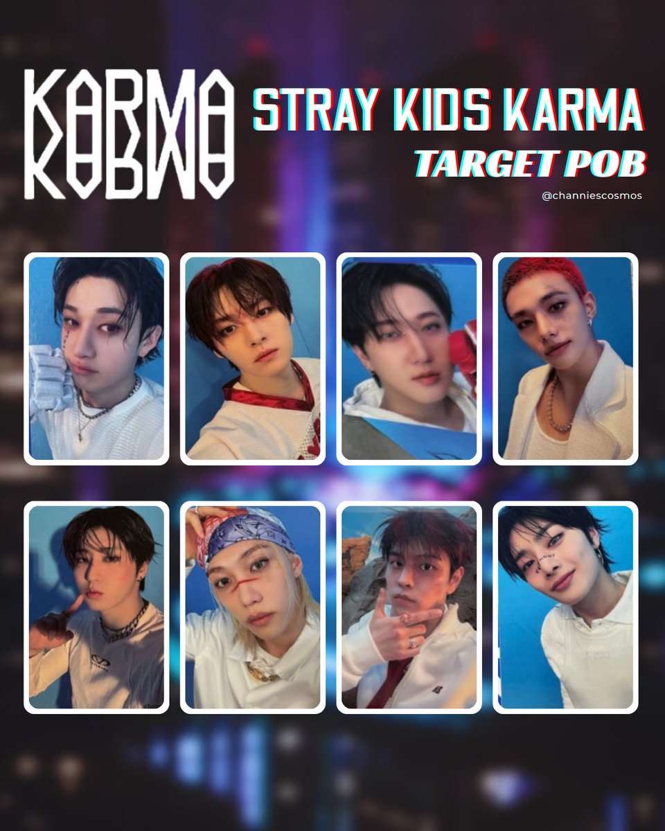stray kids karma ot8 us exclusives, barnes & noble pob, target pob