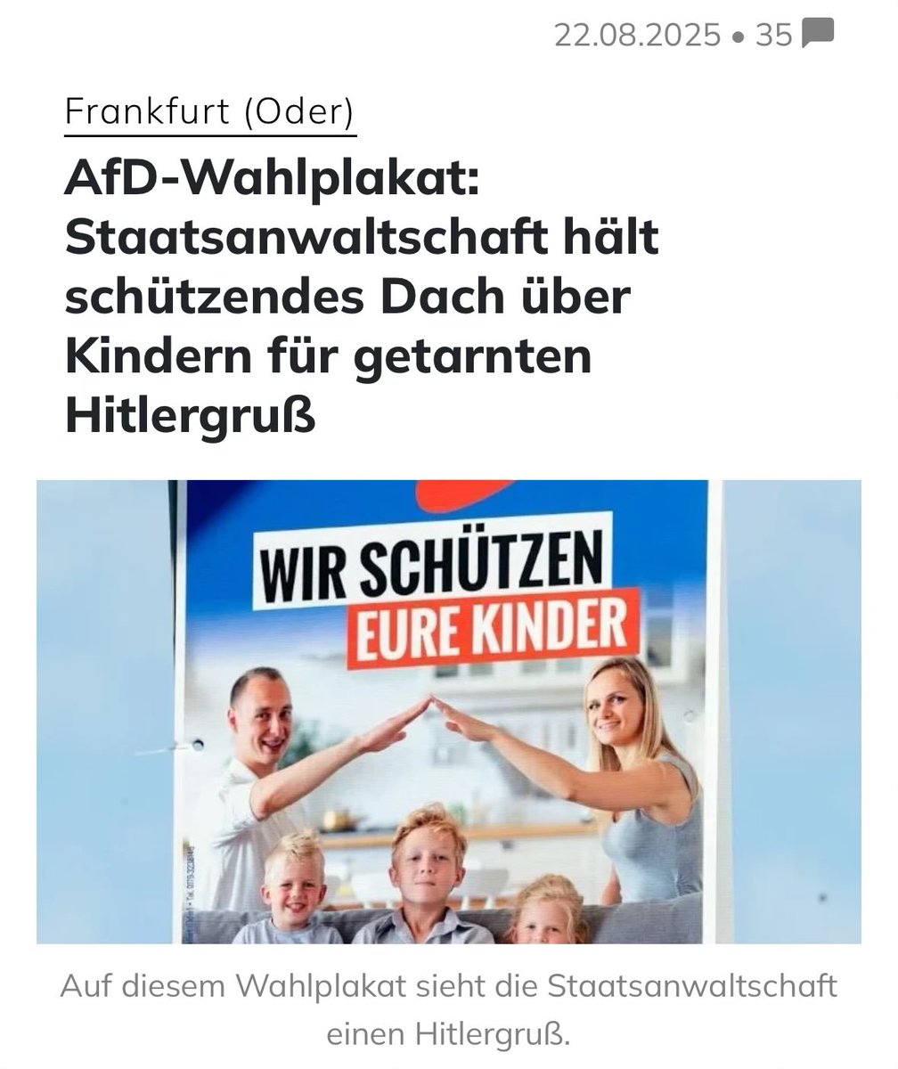 Deutschland ist ein komplettes Irrenhaus.

Anzeige erstattete die Kreisvorsitzende Frankfurt (Oder) der Linkspartei, Anja Kreisel.