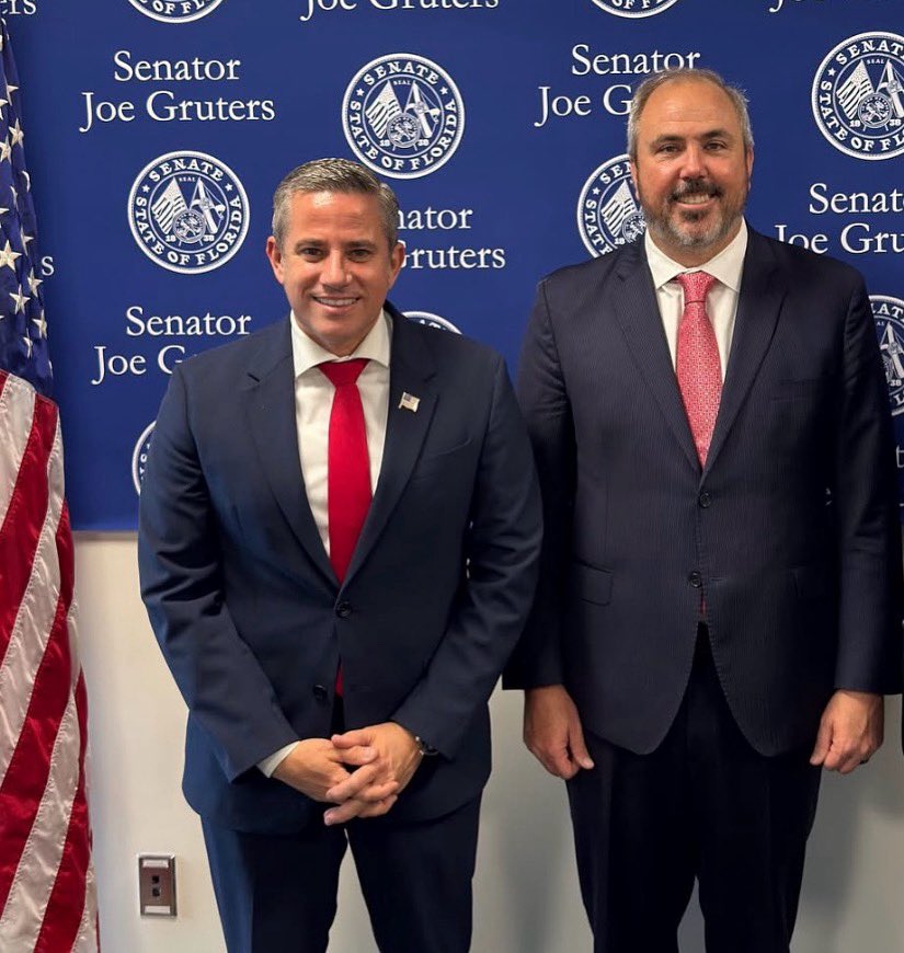 Congratulations to Joe Gruters on being elected as the new Chair of the Republican National Committee, and a heartfelt thank you to Michael Whatley for his dedicated service as outgoing Chair. Both leaders represent the strength and vision of our party, and their commitment to