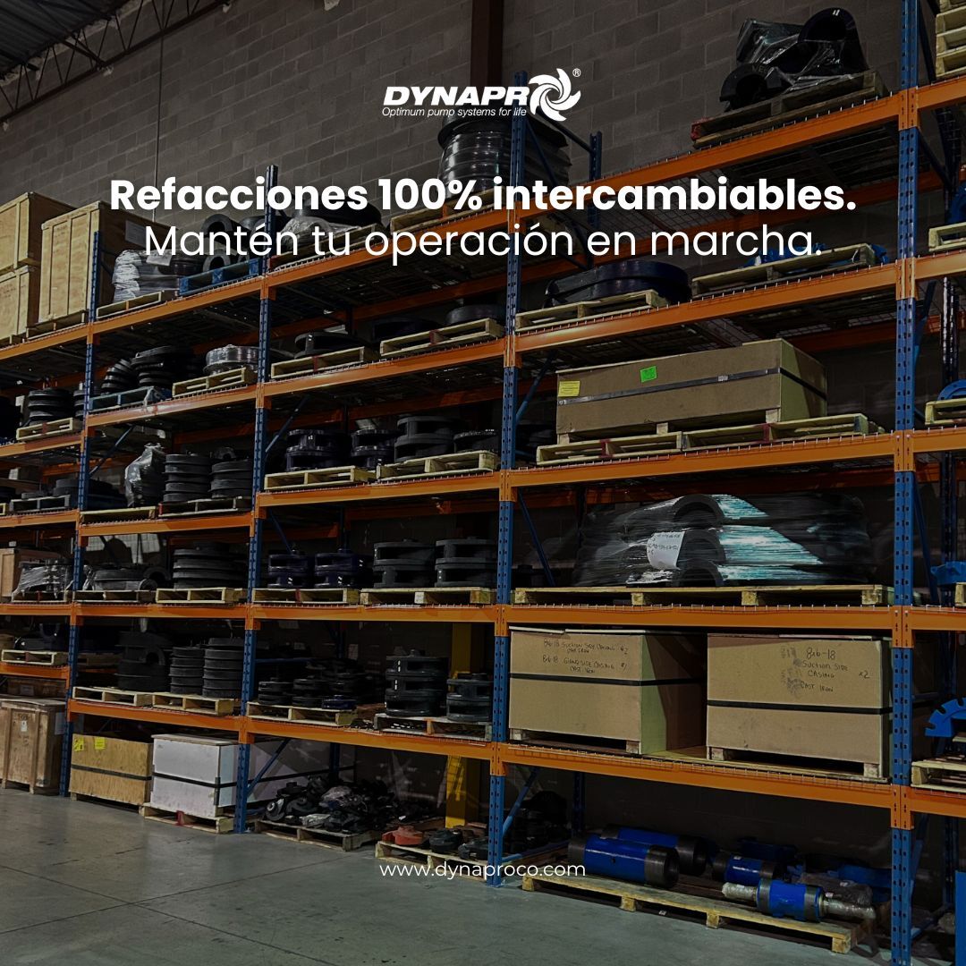 ¿Falla una pieza? ¡Que no se detenga nada!
Con repuestos 100% intercambiables, tu operación sigue como si nada.
💡 Menos tiempos muertos
🔄 Cambios rápidos
🚀 Continuidad total

Porque en operación crítica… cada minuto cuenta
📞 +52 662 470 5402 | 📧 ventas@dynaproco.com