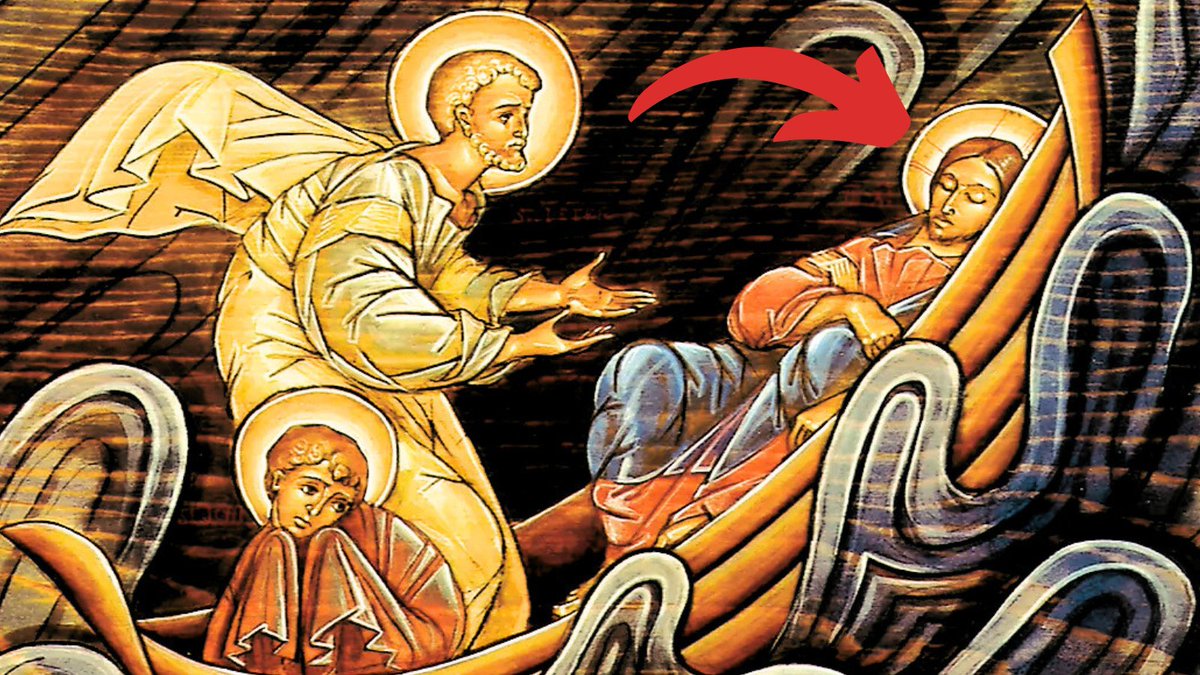 Why did Jonah sleep at the bottom of a storm-tossed boat? Why did Jesus do the same?

It seems puzzling, but it reveals the secret to handling life's storms. 

Here's the pattern - and how you can follow it (thread) 🧵 ...
