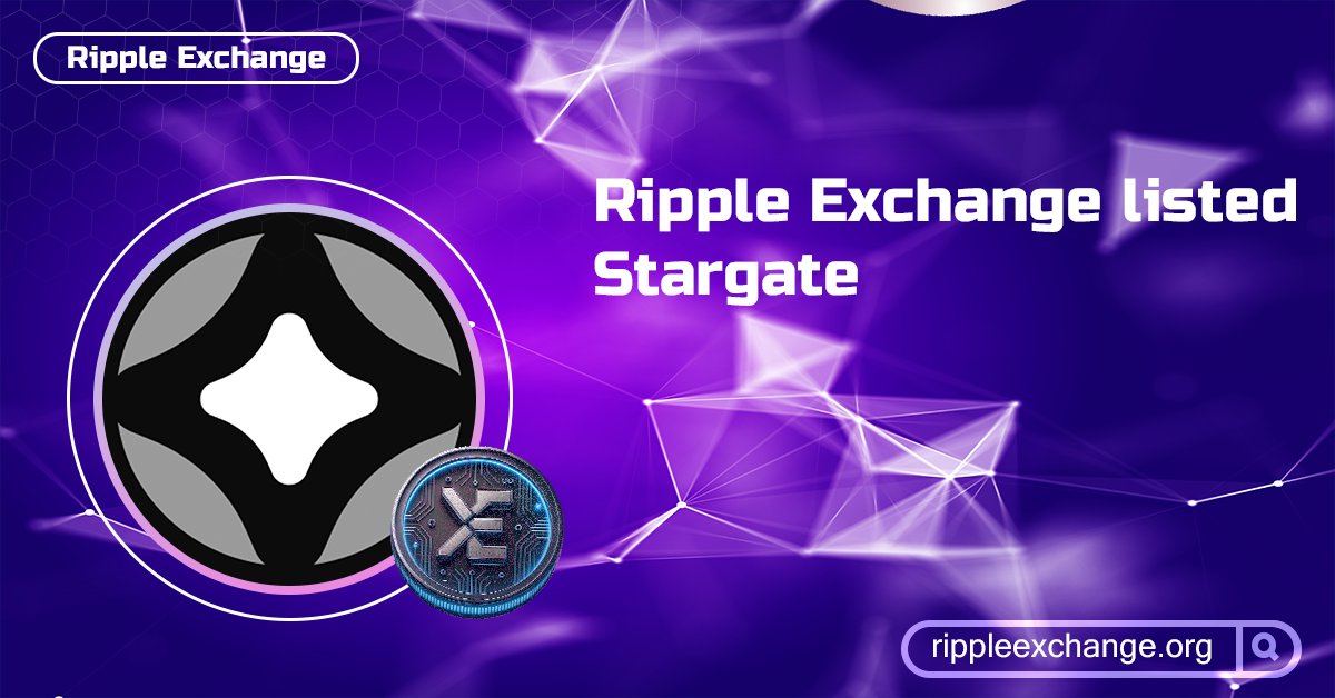 ripple_exch's tweet image. Ripple Exchange listed Cyber @StargateFinance  

Sign up : rippleexchange.org

Trading pair - STARGATE/USDT 
Deposit - Opened
Withdrawal - 23 AUGUST 2025 (1:00 PM UTC)