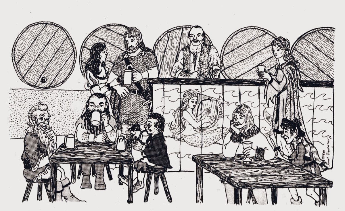 Sometimes you wanna go
Where everybody knows your name
And they're always glad you came
You wanna be where you can see (ah-ah)
Our troubles are all the same (ah-ah)
You wanna be where everybody knows your name… Cheers everyone 🍻

#ADnD #dungeonsanddragons
