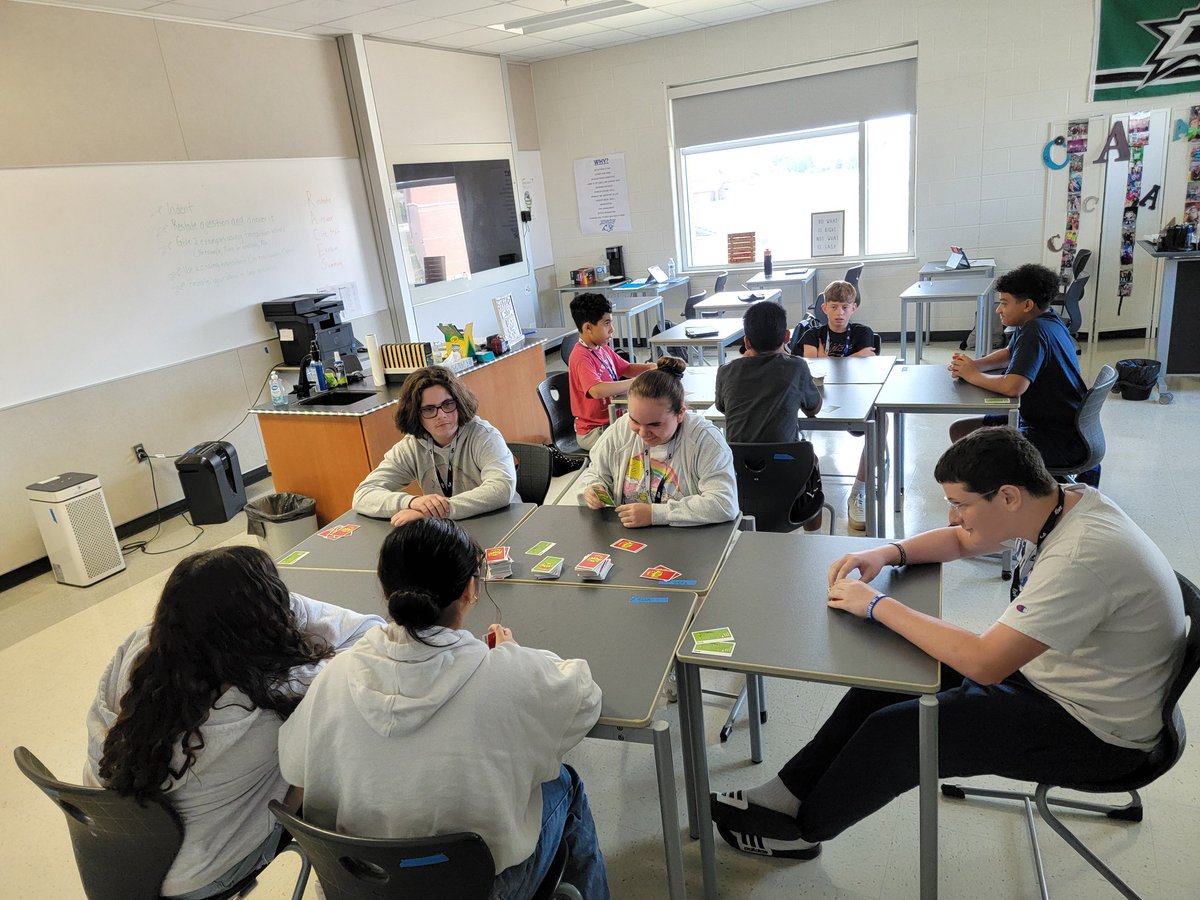 armeymom's tweet photo. My class played games to enhance vocabulary, critical thinking skills, social skills, and relationships! English is fun! https://t.co/BUUTDp7xPR