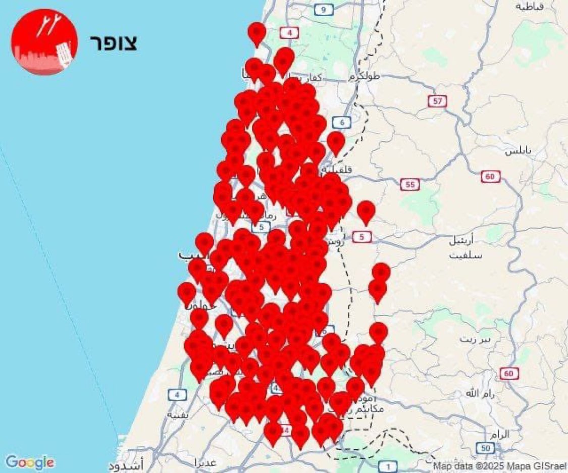 #SONDAKiKA 

Yemen'den İsrail'e balistik füze fırlatıldı.