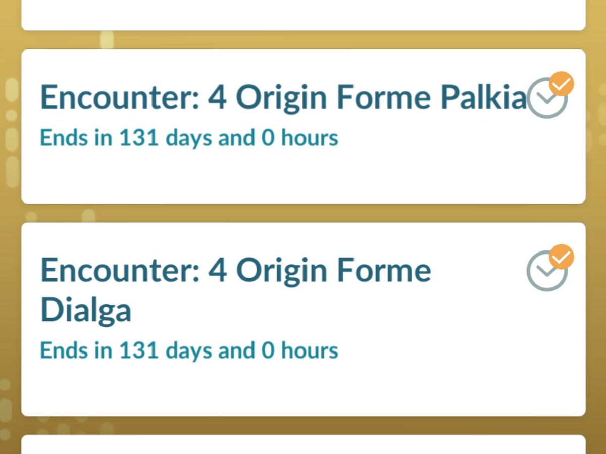 Check you account ✌️Palkia and dialga compensation is here 🙃