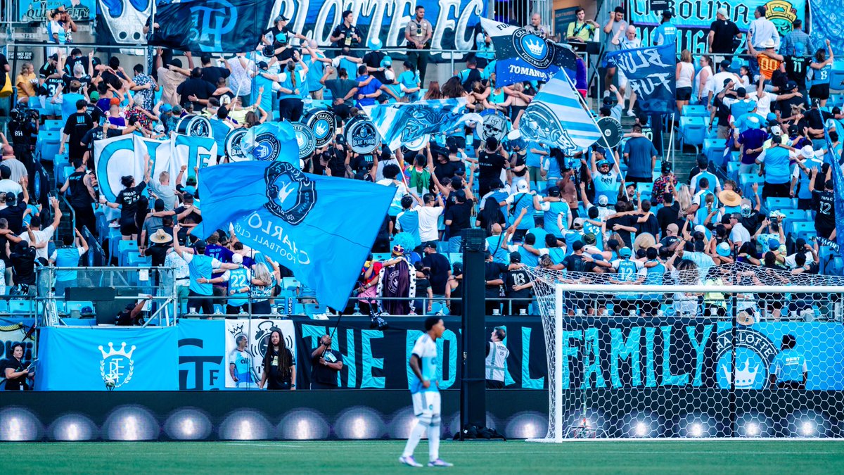 CharlotteFC's tweet photo. Prime time. 𝐎𝐔𝐑 𝐓𝐈𝐌𝐄.

This Sunday, we turn up the 𝐇𝐄𝐀𝐓 at the 𝐅𝐎𝐑𝐓𝐑𝐄𝐒𝐒 🔥👑 https://t.co/EITa4Xp5tt