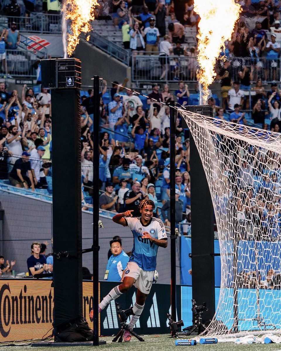 CharlotteFC's tweet photo. Prime time. 𝐎𝐔𝐑 𝐓𝐈𝐌𝐄.

This Sunday, we turn up the 𝐇𝐄𝐀𝐓 at the 𝐅𝐎𝐑𝐓𝐑𝐄𝐒𝐒 🔥👑 https://t.co/EITa4Xp5tt