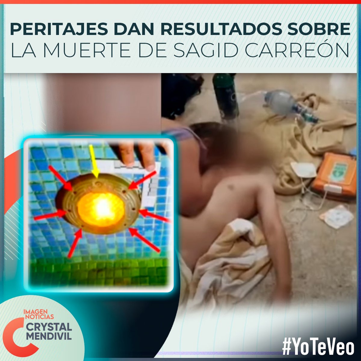 ImagenTVMex's tweet photo. La electrocución que ocasionó la muerte de #Sagid fue consecuencia de una lámpara mal colocada.
⬇⬇⬇⬇⬇
https://t.co/jiZB5Hault https://t.co/Ka21Y01hLM