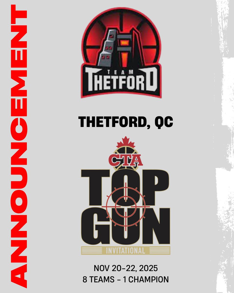 Canada Topflight Academy (@canadatopflight) on Twitter photo ANNOUNCEMENT: Pleased to have TEAM THETFORD PREP back to participate in TOP GUN INVITATIONAL! <a href="/DrewEbanks/">OnPointBasketball</a> <a href="/wesblairbrown/">Wes Brown</a> <a href="/themapleminute/">Josh Millican</a> <a href="/michaeltorres03/">Michael Torres</a> <a href="/ottawahoops/">ottawahoops</a> <a href="/AllCanadianGame/">All Canadian Games</a> <a href="/CanBball/">Canada Basketball</a> <a href="/Tisinthehouse/">Tony House</a> <a href="/bayner/">Mark Bayne</a> <a href="/PlatinumCircuit/">The Platinum Circuit</a> <a href="/OntarioSBA/">OSBA</a> <a href="/NotreDameOCSB/">Notre Dame High School</a> <a href="/HeraMission/">Peggy Taillon</a> ANNOUNCEMENT: Pleased to have TEAM THETFORD PREP back to participate in TOP GUN INVITATIONAL! <a href="/DrewEbanks/">OnPointBasketball</a> <a href="/wesblairbrown/">Wes Brown</a> <a href="/themapleminute/">Josh Millican</a> <a href="/michaeltorres03/">Michael Torres</a> <a href="/ottawahoops/">ottawahoops</a> <a href="/AllCanadianGame/">All Canadian Games</a> <a href="/CanBball/">Canada Basketball</a> <a href="/Tisinthehouse/">Tony House</a> <a href="/bayner/">Mark Bayne</a> <a href="/PlatinumCircuit/">The Platinum Circuit</a> <a href="/OntarioSBA/">OSBA</a> <a href="/NotreDameOCSB/">Notre Dame High School</a> <a href="/HeraMission/">Peggy Taillon</a>