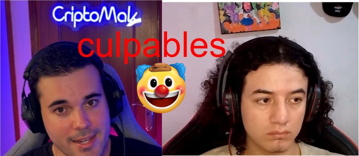 Justiceflorketh's tweet photo. ⚠️ALERTA DELINCUENTES⚠️
Hoy les vengo a presentar unos impresentables @CriptoMak y @ImaPUMPStar dos personas que van mucho más lejos que una simple promo, son capaces de mentir a sus seguidores y darse el lujo de dar precios y asegurar que un proyecto es seguro para invertir 🤡😂 https://t.co/m8Xj3ZL1BW