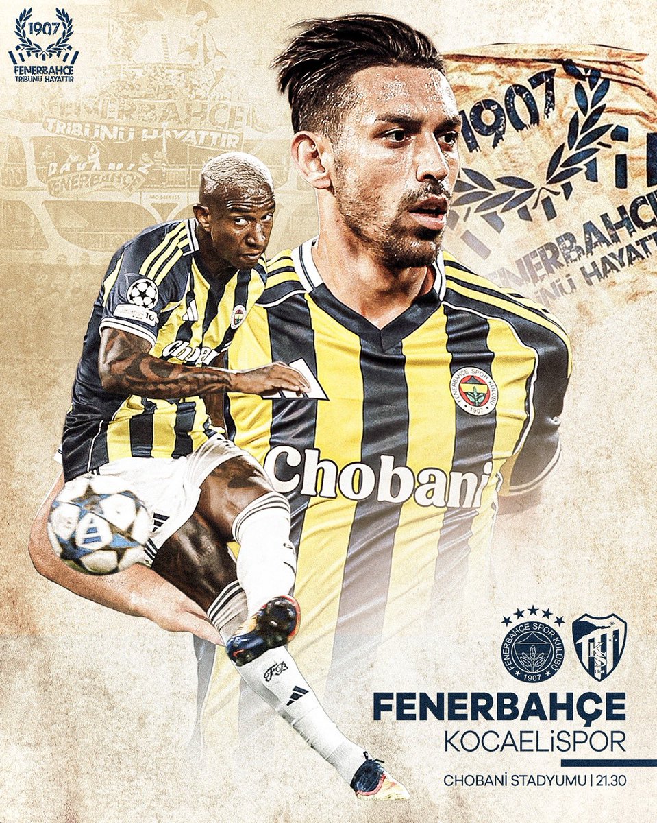 Saldır Fener!

🆚 Kocaelispor
🗓 23 Ağustos Cumartesi 
🕤 21.30 
📍 Chobani
📲 #FBvKOC

#FenerbahçeTribünüHayattır