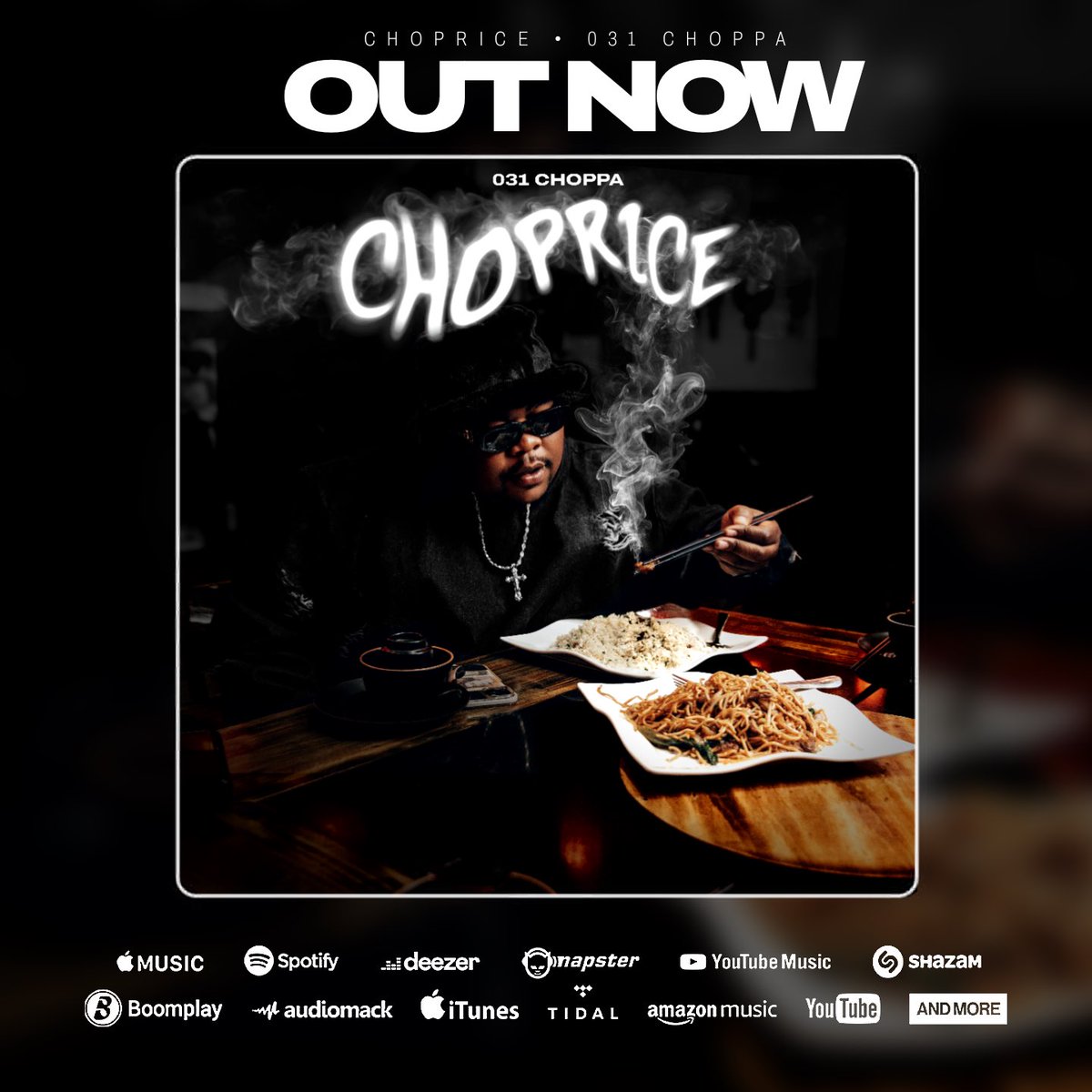CHOPRICE EP OUT NOW🍝🍚🥢

africori.to/choprice