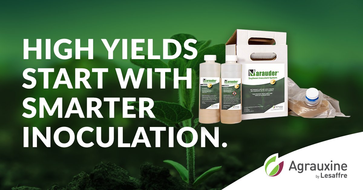 Agrauxine - North America (@agrauxinena) on Twitter photo This all-liquid system is a go-to solution for growers aiming to minimize seed bridging and sticking while maximizing yield potential.
- Extended planting window
- Delivers a 2-bushel yield advantage over the competition
π Learn more here: ow.ly/uIUz50VJFHe This all-liquid system is a go-to solution for growers aiming to minimize seed bridging and sticking while maximizing yield potential.
- Extended planting window
- Delivers a 2-bushel yield advantage over the competition
π Learn more here: ow.ly/uIUz50VJFHe