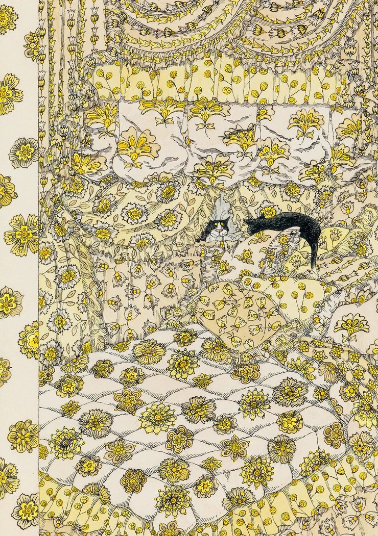marysia_cc's tweet photo. Edward Gorey's “Cat Fancy” https://t.co/yKgUisVrrw
