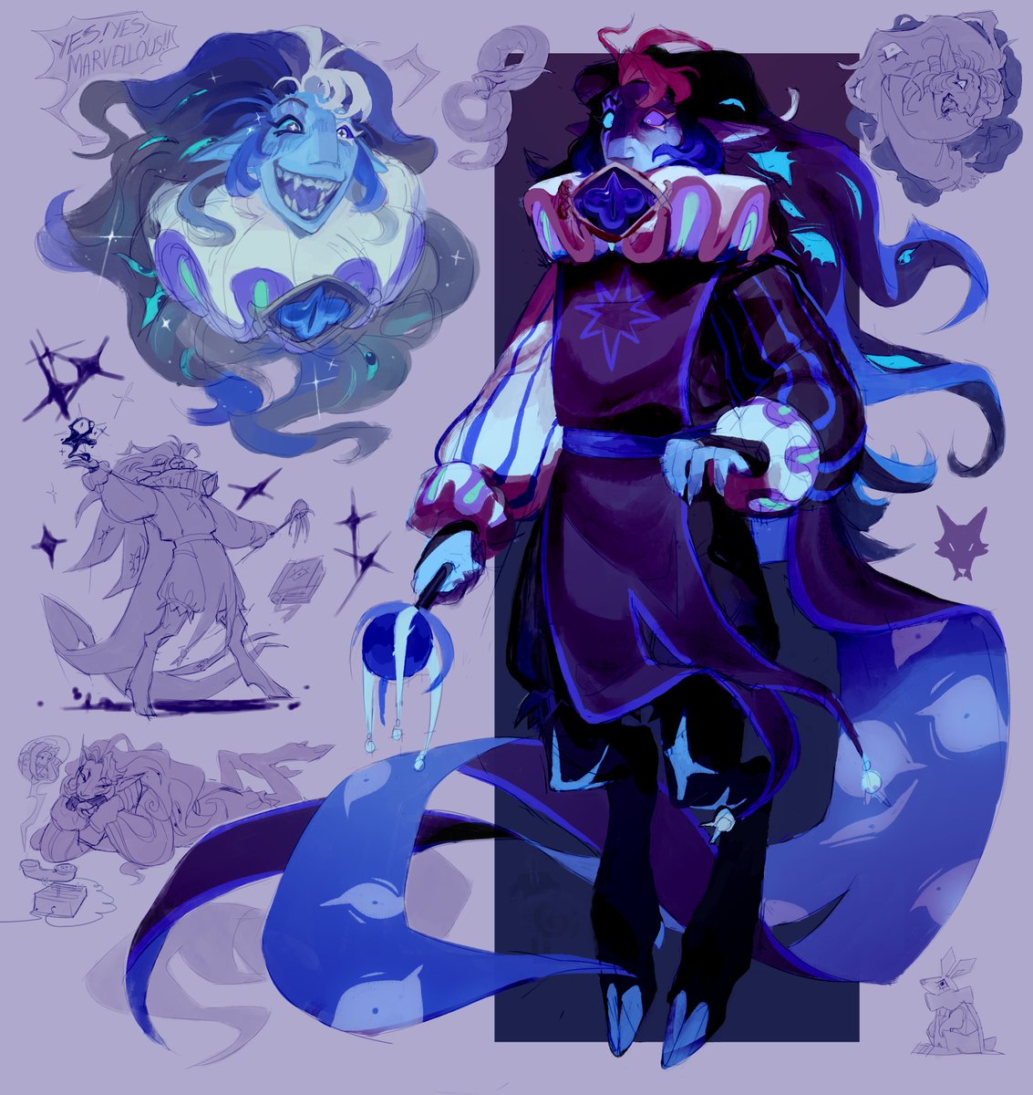 a handful of blueberries #myart