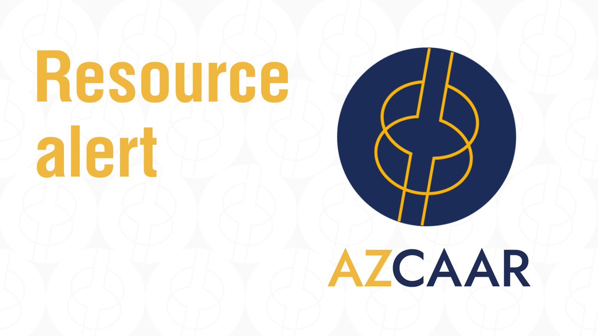 📣 Resource Alert!!!

The Arizona Center for African American Resources (AZCAAR) is a resource for those serving the African American community. 

For more information, visit: azcaar.org