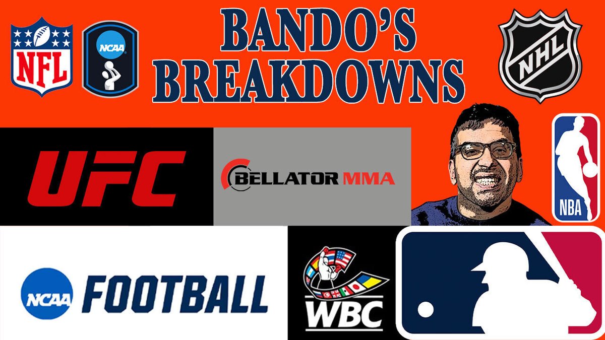 bandosbreakdown's tweet image. NOW: On Ep. 57, @zainbando99 discusses the latest in sports:  

Here's what's on tap:  

-His #UFC319 media experience 
-@KChimaev beating @dricusduplessis
-@BryceUnderwoo16 buys @UMichFootball players headphones, team gets called out by #JeremiahSmith

+ MORE
@ETBnetwork |