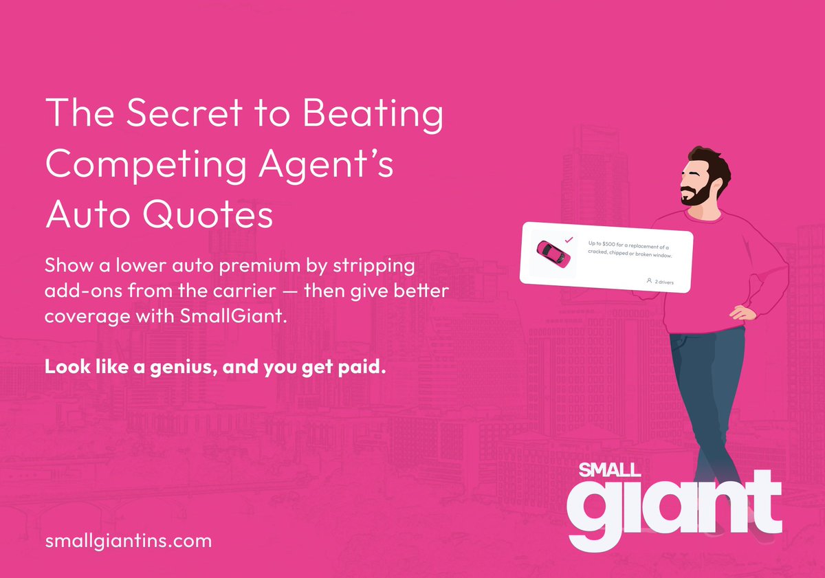 AntlerAI's tweet image. Hands down our most popular product. Literally increases an insurance agents pay without them doing anything else too.