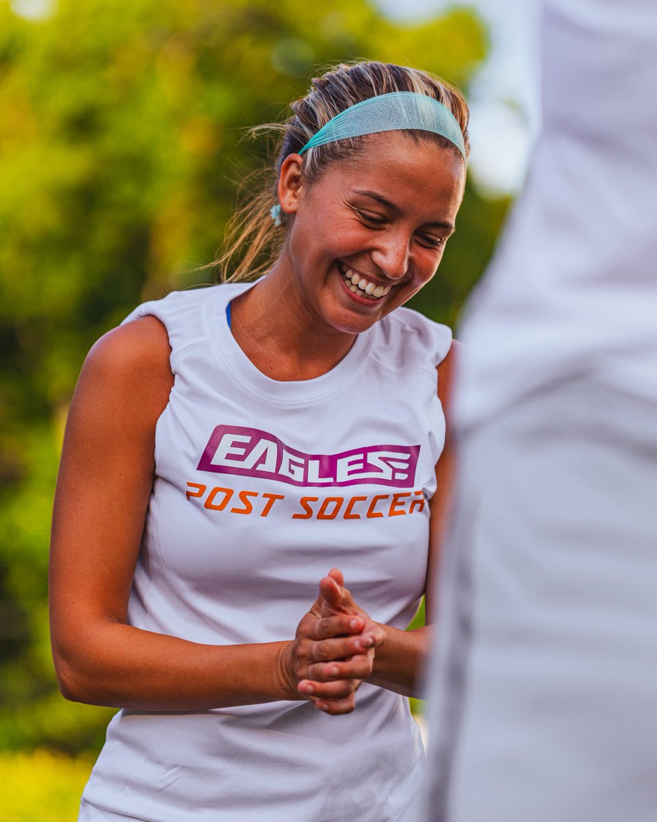 postwsoccer's tweet image. 🟠⚽️Smiles for Preseason 
#SoarEagles🟠🟣🦅 #postuniversity #postwsoc