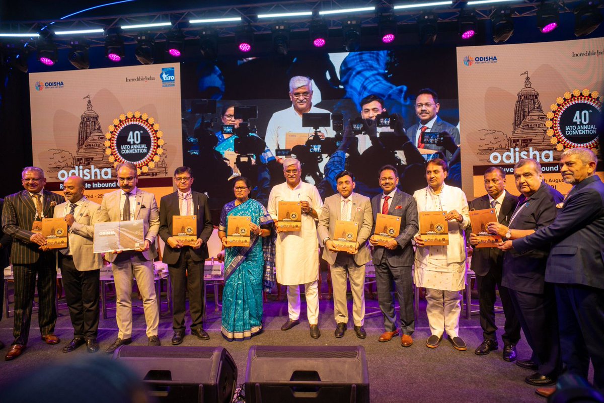 Addressed #40thIATOConvention at Puri. 

Leadership addresses, IATO Manual 2025 release, and Hall of Fame Awards marked the inaugural session.