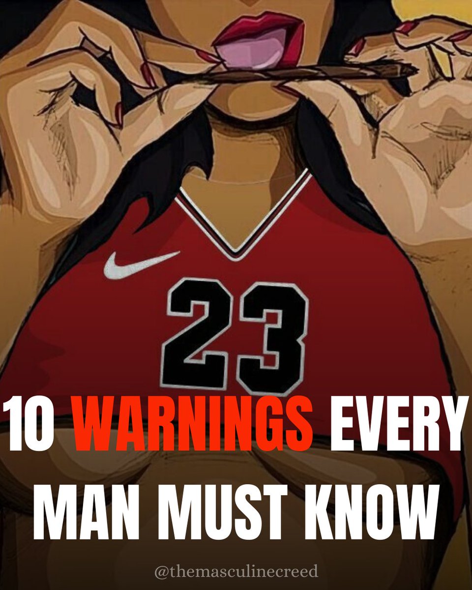 Signs you're dating a women who will ruin your life 

(Don't be fooled)

//Thread//