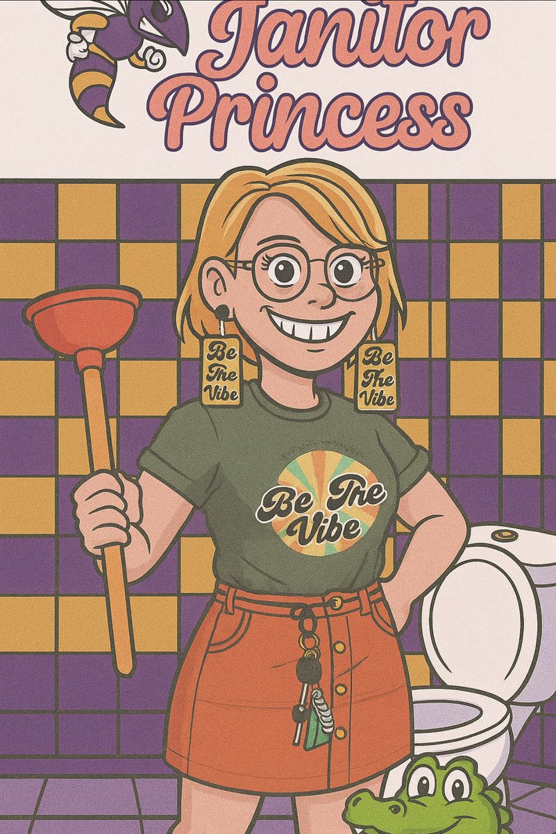 TheCustMissy's tweet photo. I’m working on my “summer camp” video this weekend. But for the time being here’s what AI thinks I look like. https://t.co/WkS2bExCJP