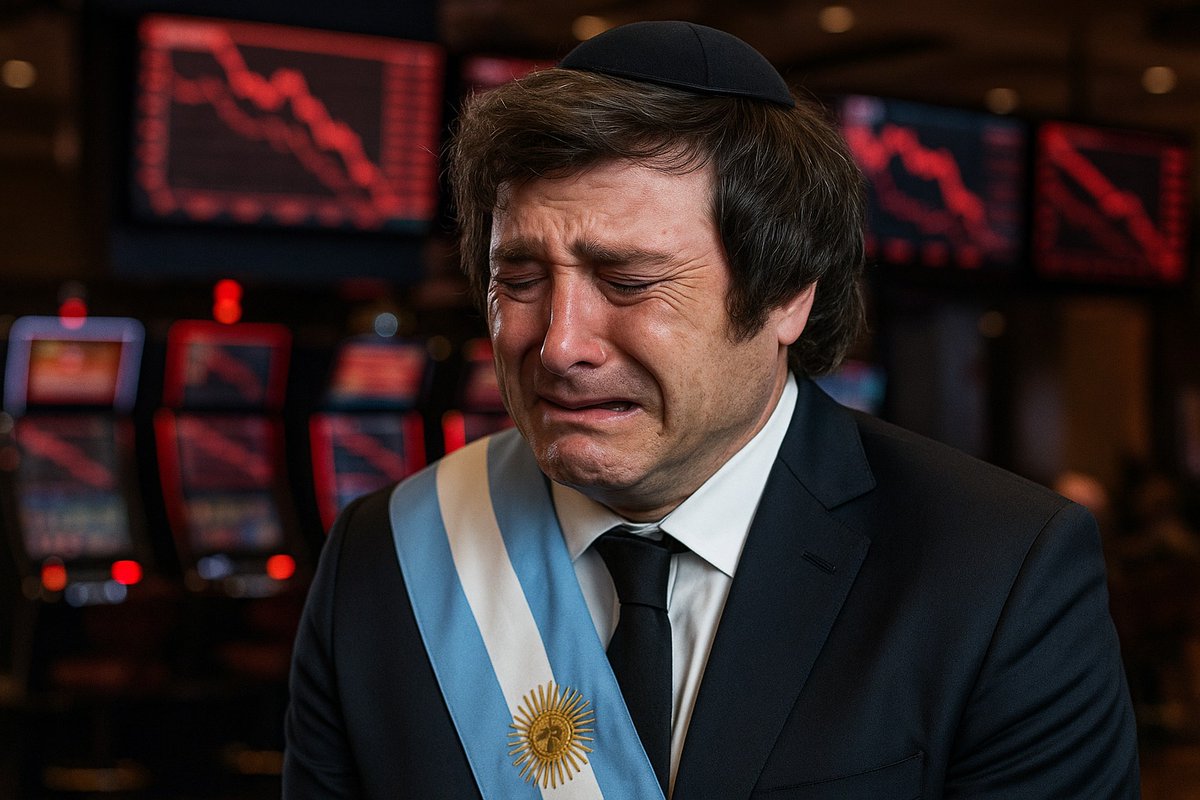 ¡NO LLOREN EN EL CASINO! 
Javier Milei desenmascarado

por <a href="/saifedean/">Saifedean Ammous</a> 
1/20 🧵

La  semana pasada, el régimen argentino de Javier Milei <a href="/JMilei/">Javier Milei</a> intentó refinanciar  bonos ofreciendo a los inversores un tipo desorbitado de 69%, y sólo  logró refinanciar 61%. Ni siquiera un tipo de