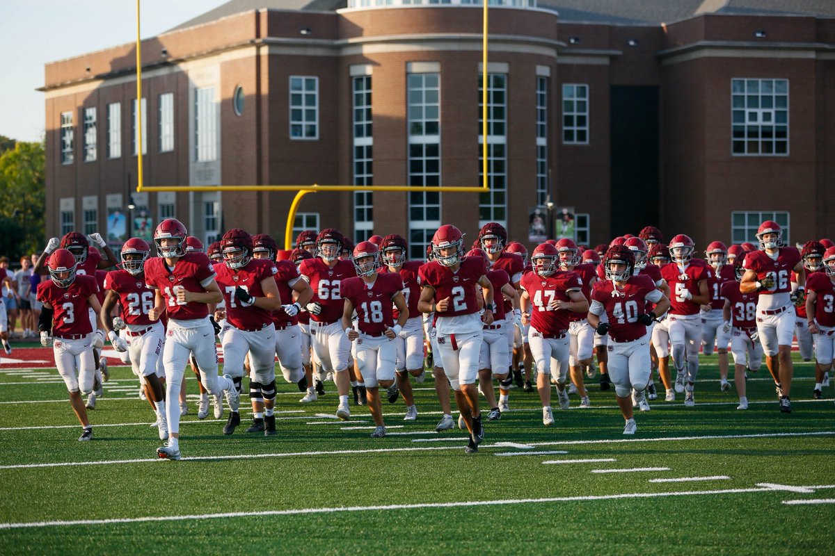 MBAFootball's tweet photo. In game updates for tonight’s season opener and all games this fall can be found on @MBAAthletics. #RollRed https://t.co/lQuP0qhhGQ