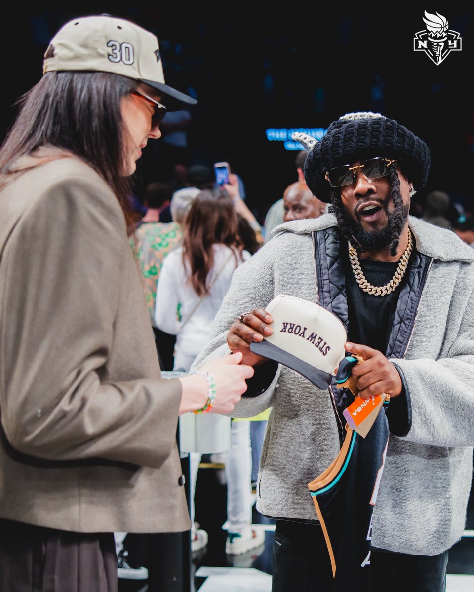 nyliberty's tweet photo. The linkup we’ve been waiting for! 🤩

@breannastewart 🤝 @Wale https://t.co/w38Tv7pas1