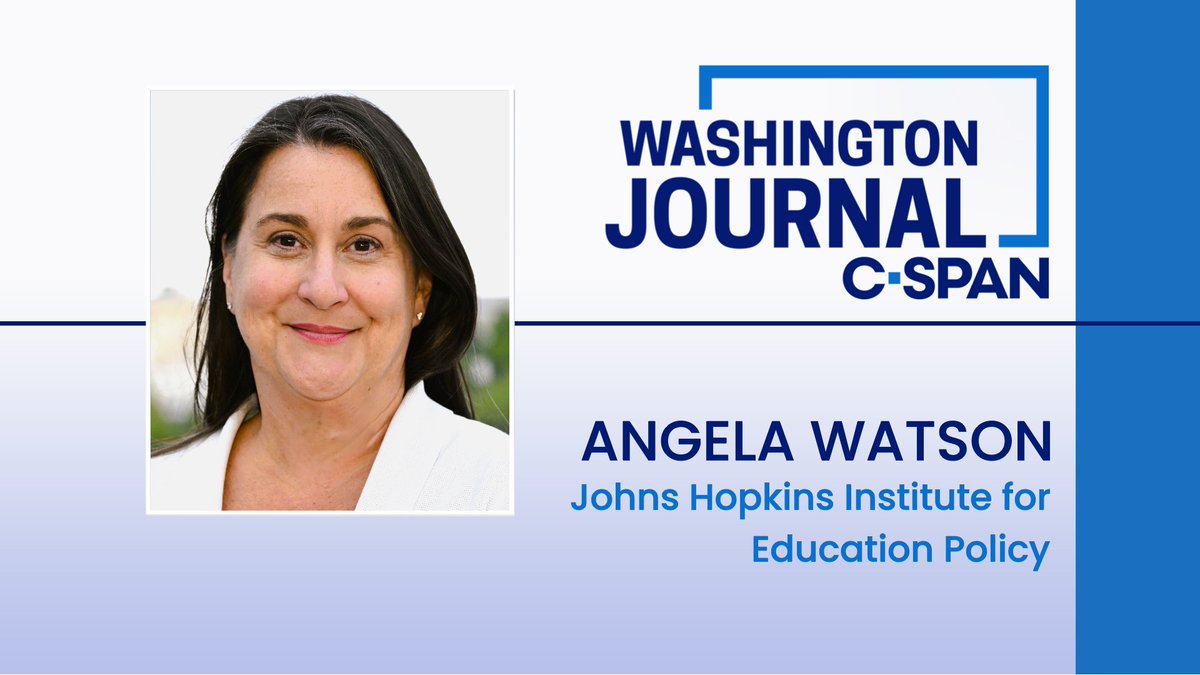 SAT| Johns Hopkins Institute for Education Policy Senior Research Fellow Angela Watson discusses the findings of a new survey focused on homeschooling in the U.S.

Watch live at 8:45am ET!