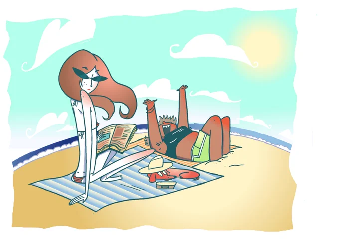 beachy babes