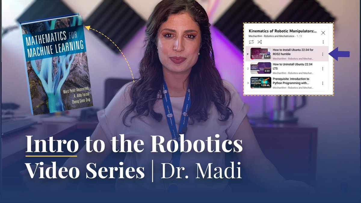 madibabaiasl's tweet image. Starting a video series for robotics learning:

youtube.com/watch?v=C51S9C…

#roboticslearning #robotics