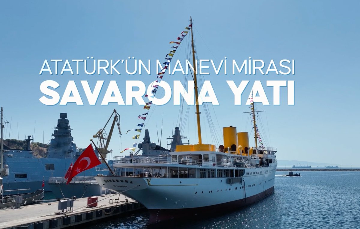 ⚓ Gemiler TEKNOFEST Mavi Vatan’a yanaşıyor…

Atatürk’ün manevi mirası Savarona yatı, TCG Anadolu ve 7 savaş gemisiyle birlikte 24 Ağustos Pazar günü İstanbul Boğazı’nı selamlayacak

Sadece #NSosyal’de…

sosyal.teknofest.app/@anadoluajansi…