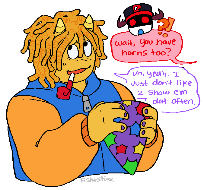 okay wait poob horns are kinda cute I realized. Maybe they can be a little demon
#Regretevator