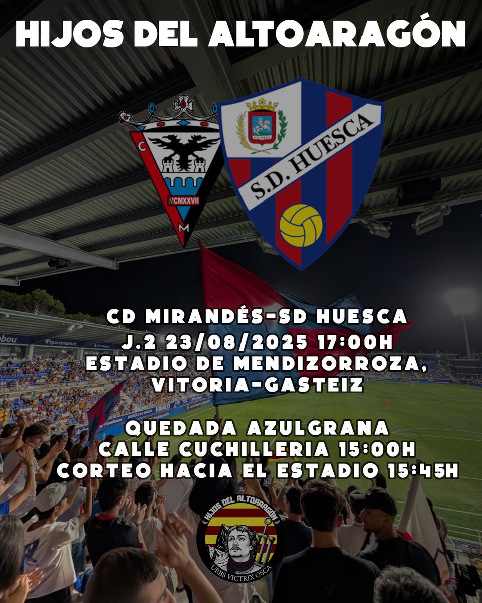 Información para el partido de mañana contra el CD Mirandés!!
Ven y anima al equipo desde la previa.
FSSR💙❤️