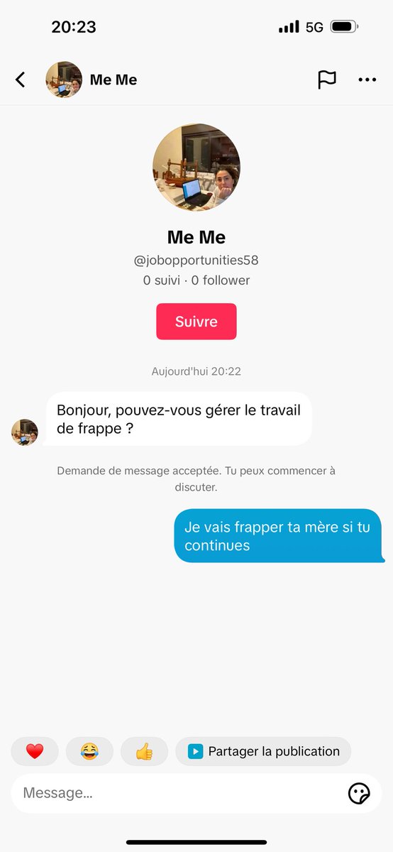 FRED53519684's tweet photo. Vous pensez que c’était une opportunité réelle de job? @FranceTravail https://t.co/LYz78or4KT