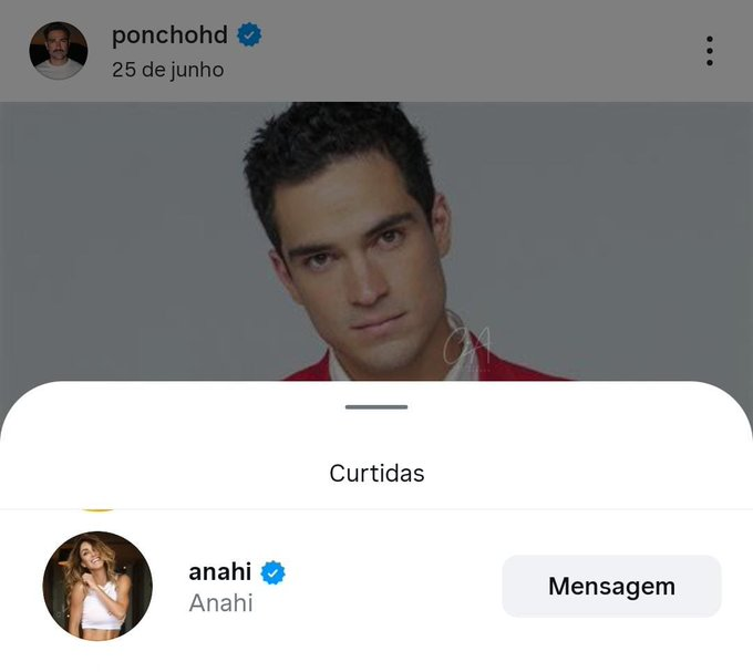rbdmaniaco's tweet photo. Anahi curtiu essa publicação do Poncho. 😍 https://t.co/QcIJ8Yeapa