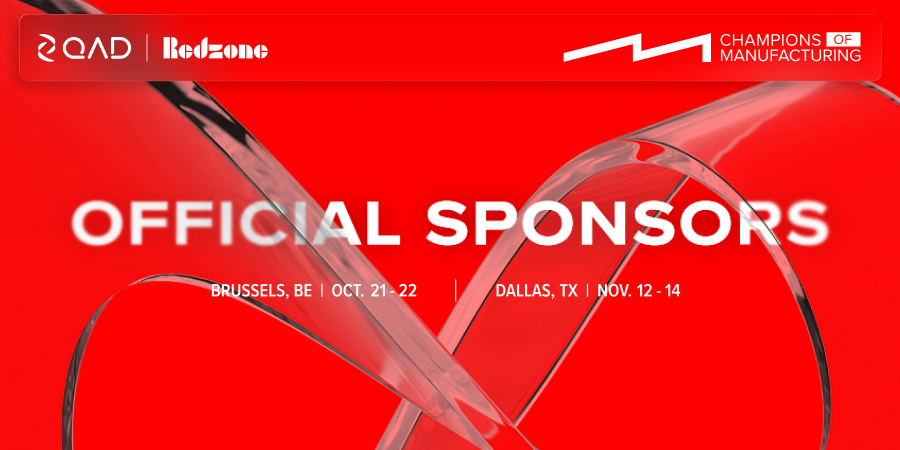 QAD_Community's tweet photo. Champions of Manufacturing Sponsors are more than just contributors; they're integral to bringing you a phenomenal event experience.

🔗 https://t.co/dwLTPIMAjp #ChampionsofMFG #QADPartners https://t.co/2TCXA8oC8j